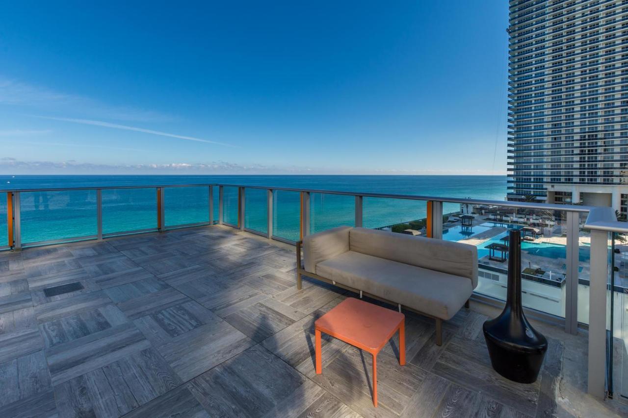 Seashore Resort: Beachfront 2-Bedroom with Ocean View and Rooftop Amenities Hollywood Exterior photo