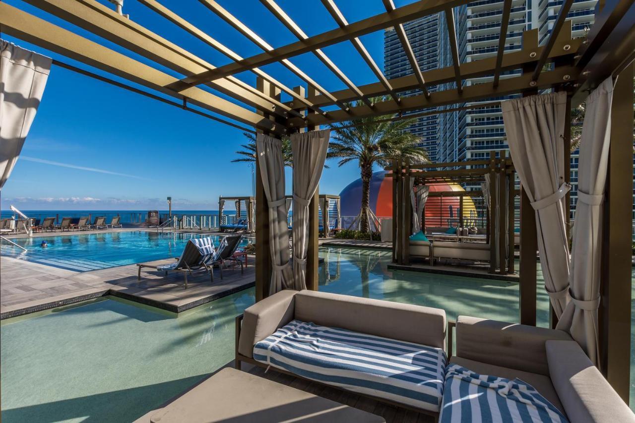 Seashore Resort: Beachfront 2-Bedroom with Ocean View and Rooftop Amenities Hollywood Exterior photo